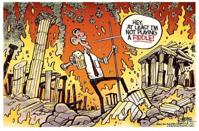Obama Fiddles