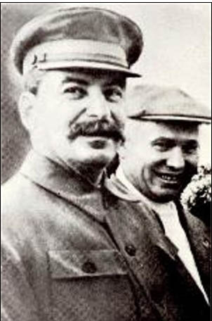 Stalin and Khrushchev