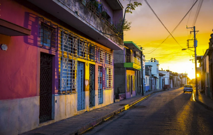 Street in Cuba today