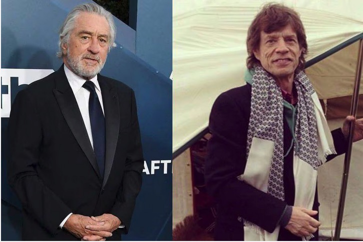 Jagger and De Niro